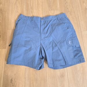 Reel Legends Light Blue Cargo Shorts NWT XL